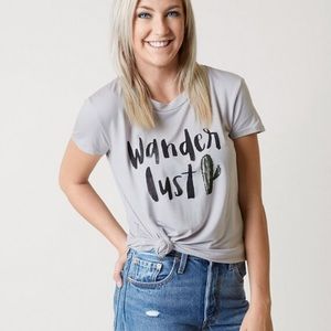 The Buckle - TWINE & STARK WANDER LUST T-SHIRT
